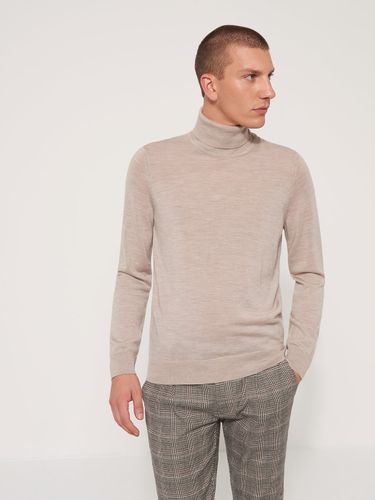 Pull col roulé 100% laine mérinos - Devred - Modalova