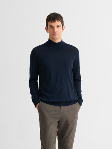 Pull col cheminée en laine Mérinos - Devred - Modalova