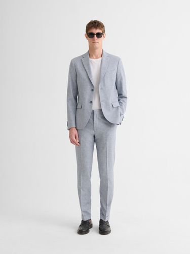 Veste de costume slim en coton lin - Devred - Modalova