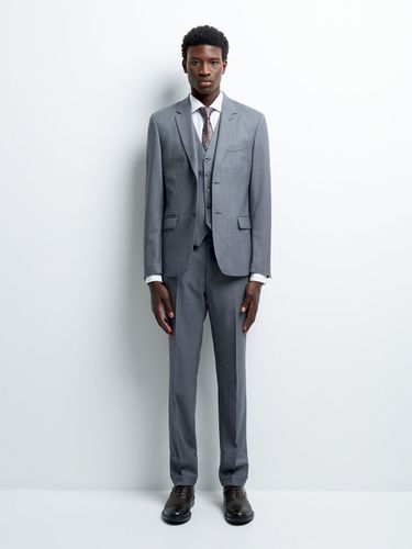 Veste coordonnable extra slim en laine - Devred - Modalova