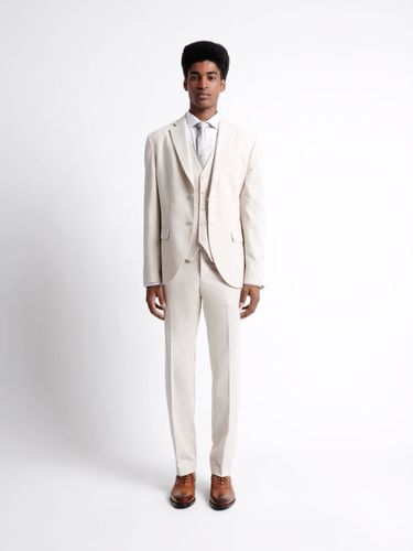 Pantalon de costume 100% coton lin - Devred - Modalova