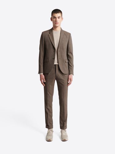 Pantalon de costume pied de poule - Devred - Modalova
