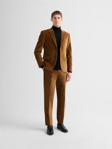 Pantalon de costume slim en velours - Devred - Modalova