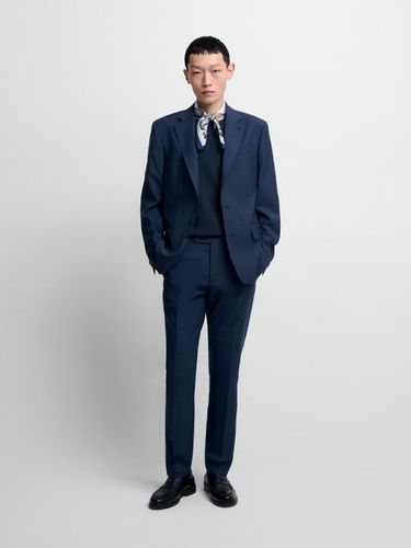 Pantalon de costume slim en laine - Devred - Modalova