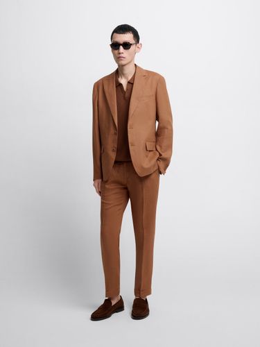 Pantalon de costume en lin - Devred - Modalova