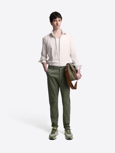 Chino slim en coton mélangé - Devred - Modalova