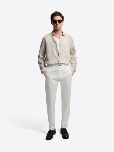Chino slim en coton mélangé - Devred - Modalova