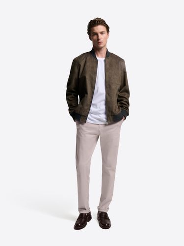 Chino slim en coton mélangé - Devred - Modalova