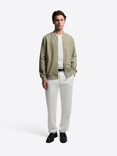 Chino regular en coton tencel - Devred - Modalova