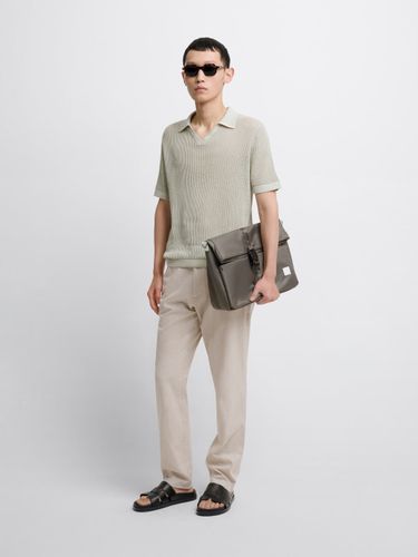 Chino en coton lin - Devred - Modalova