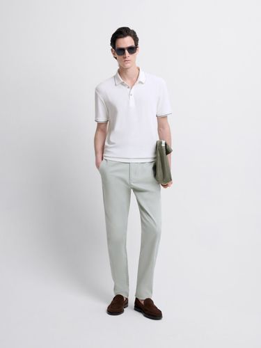 Chino en coton mélangé - Devred - Modalova