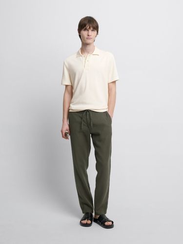 Chino en coton lin - Devred - Modalova