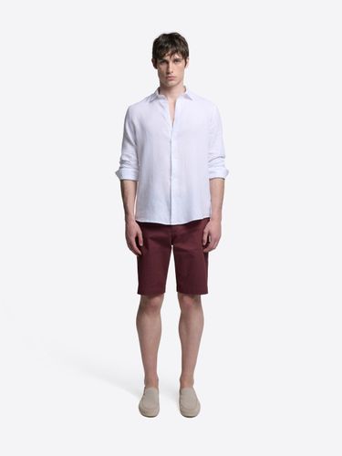 Bermuda slim en coton stretch - Devred - Modalova