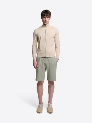 Bermuda regular en coton gauffré - Devred - Modalova