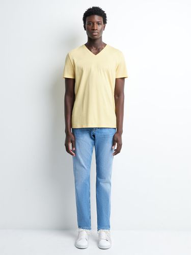 Jean slim en coton élasthane bleach - Devred - Modalova