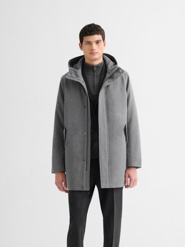 Manteau coupe droite à capuche - Devred - Modalova