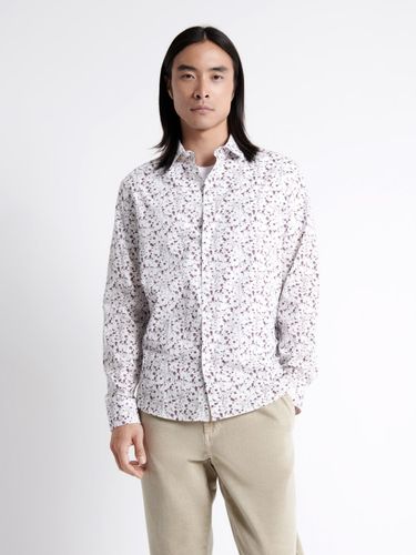 Chemise fleurie en popeline 100% coton - Devred - Modalova