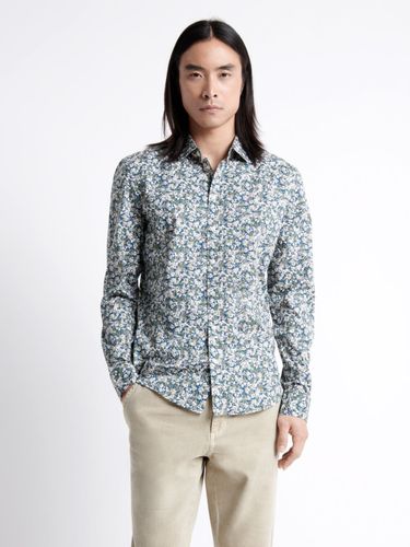 Chemise en coton mélangé fleurie - Devred - Modalova