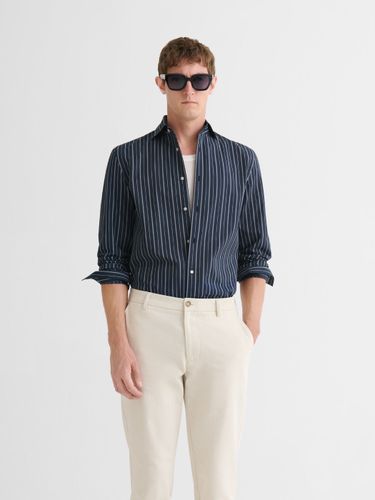 Chemise slim en coton rayée - Devred - Modalova