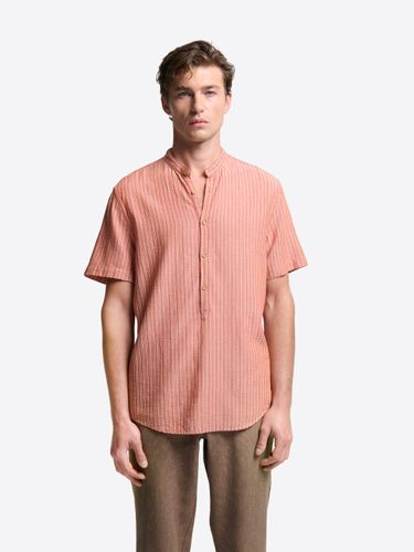 Chemise manches courtes slim rayée - Devred - Modalova