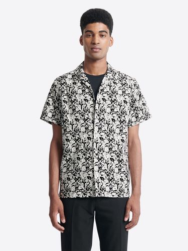 Chemise fleurie regular en coton mélangé - Devred - Modalova