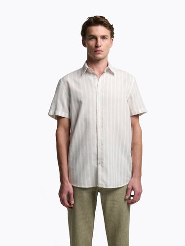 Chemise manches courtes slim rayée - Devred - Modalova
