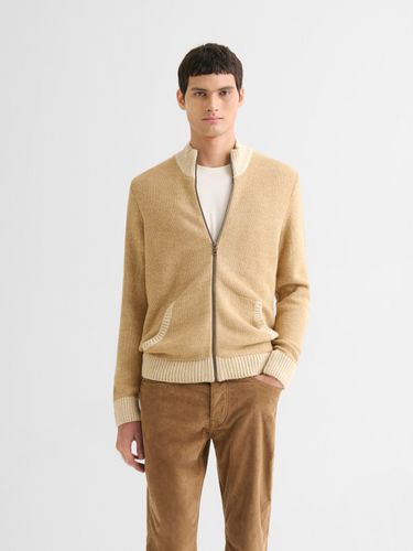 Cardigan col montant bicolore - Devred - Modalova