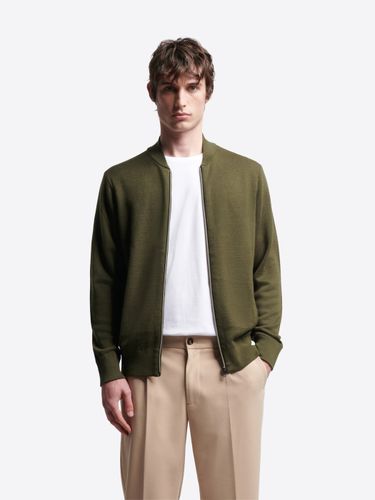 Cardigan col teddy en lyocell - Devred - Modalova