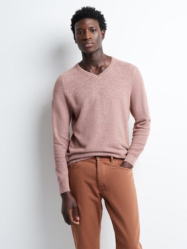 Pull col V en coton - Devred - Modalova