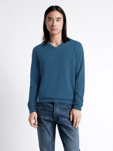 Pull col v en 100% coton bio - Devred - Modalova