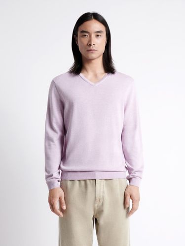 Pull col v en 100% coton bio - Devred - Modalova