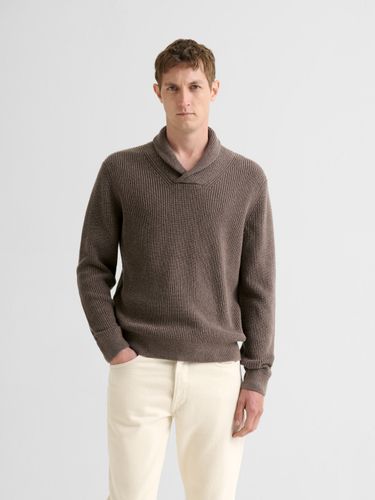 Pull col châle en coton cachemire - Devred - Modalova