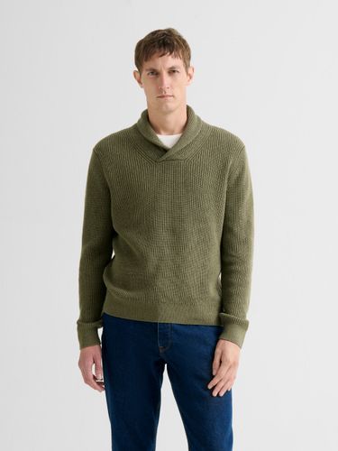 Pull col châle en coton cachemire - Devred - Modalova