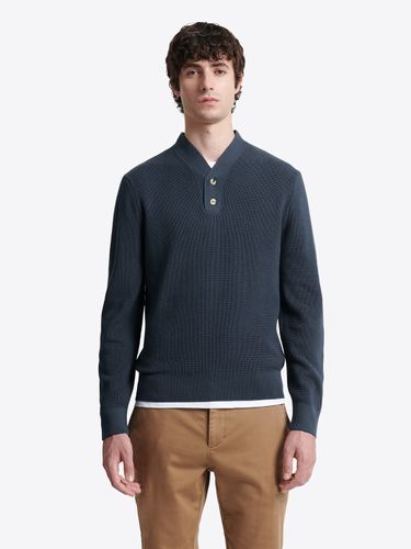 Pull col boutonné en coton - Devred - Modalova