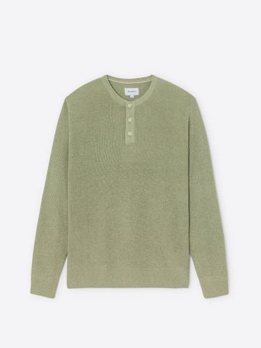 Pull col tunisien en coton bio - Devred - Modalova
