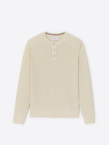 Pull col tunisien en coton bio - Devred - Modalova