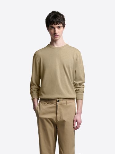 Pull col rond en coton bio - Devred - Modalova