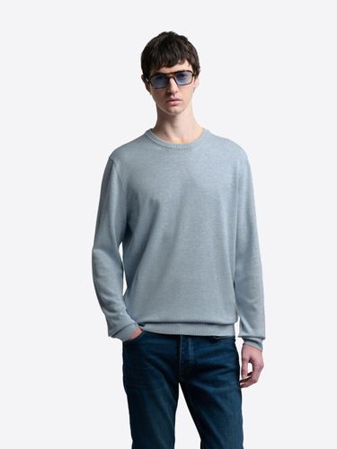 Pull col rond en coton bio - Devred - Modalova