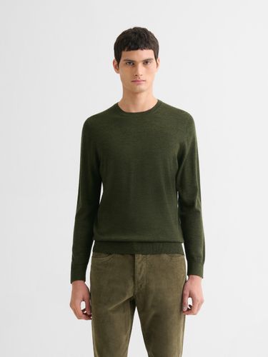 Pull col rond en laine Mérinos - Devred - Modalova