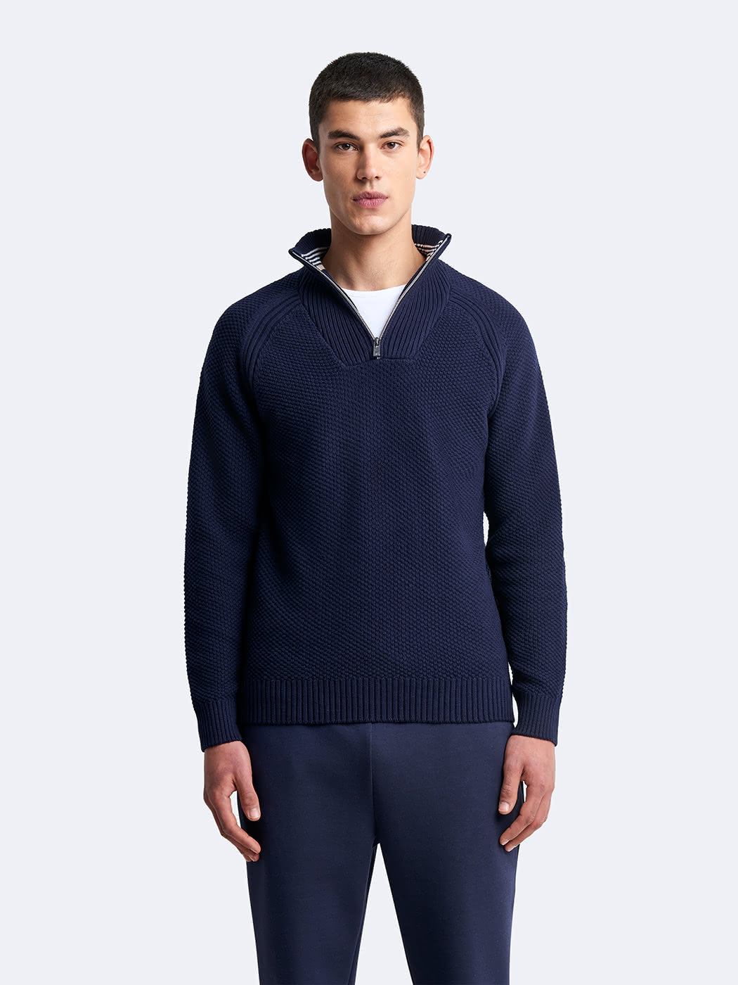 Pull col cheminée en coton - Devred - Modalova