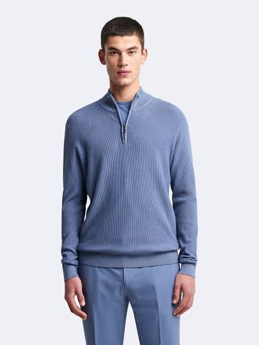 Pull col cheminée zippé en viscose bio - Devred - Modalova
