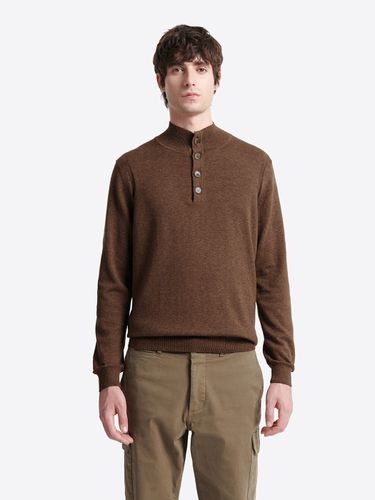 Pull à col cheminée en coton mélangé - Devred - Modalova