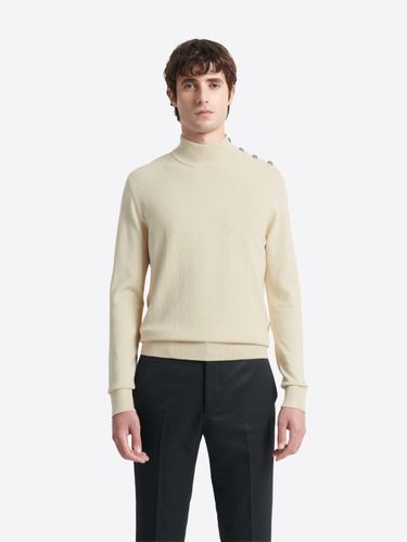 Pull col cheminée épaule boutonnée - Devred - Modalova