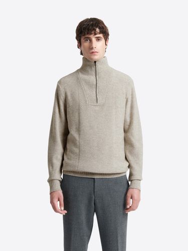 Pull col camionneur en laine-coton - Devred - Modalova