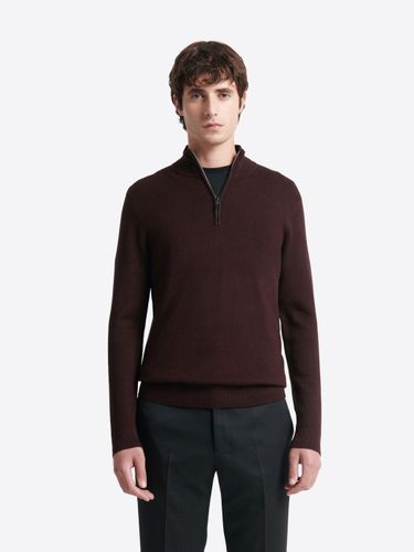 Pull col montant chiné en viscose - Devred - Modalova