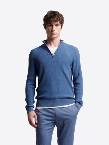 Pull col cheminée zip viscose certifiée - Devred - Modalova