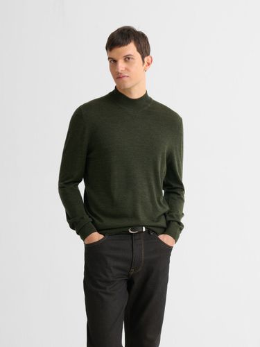 Pull col cheminée en laine Mérinos - Devred - Modalova