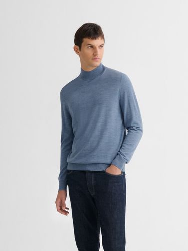 Pull col cheminée en laine Mérinos - Devred - Modalova