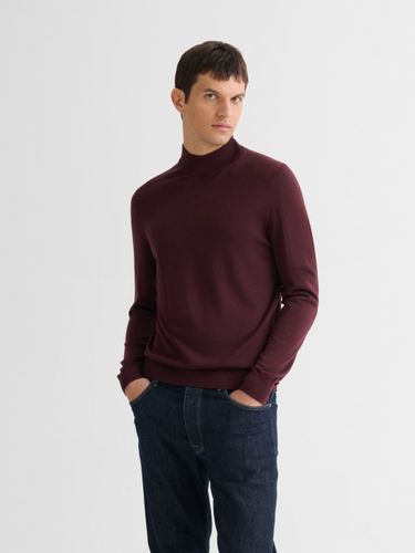 Pull col cheminée en laine Mérinos - Devred - Modalova