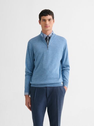 Pull col cheminée en laine Mérinos - Devred - Modalova